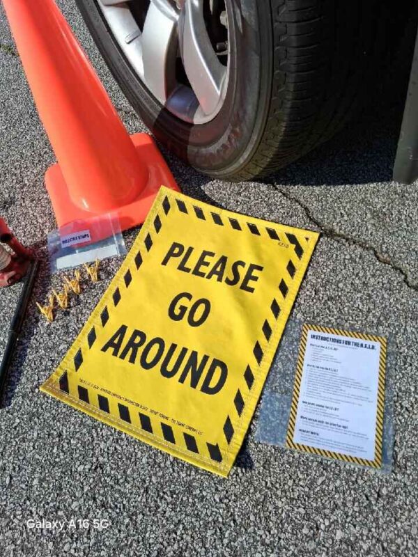 "Please Go Around" Panel - Image 2