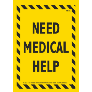 "Need Medical Help" Panel
