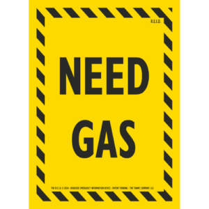 "Need Gas" Panel